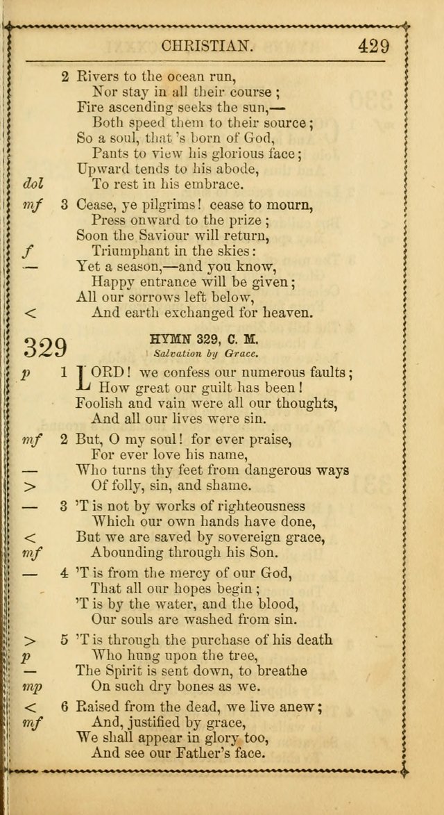 Church Psalmist: or, psalms and hymns, for the public, social and private use of Evangelical Christians. With Supplement. (53rd ed.) page 428