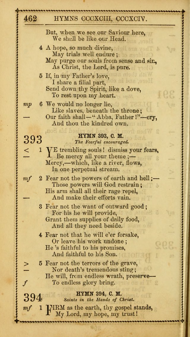 Church Psalmist: or, psalms and hymns, for the public, social and private use of Evangelical Christians. With Supplement. (53rd ed.) page 461