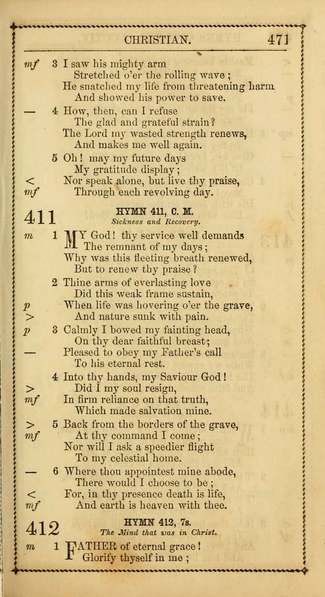 Church Psalmist: or, psalms and hymns, for the public, social and private use of Evangelical Christians. With Supplement. (53rd ed.) page 470