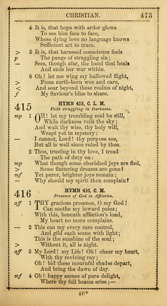 Church Psalmist: or, psalms and hymns, for the public, social and private use of Evangelical Christians. With Supplement. (53rd ed.) page 472