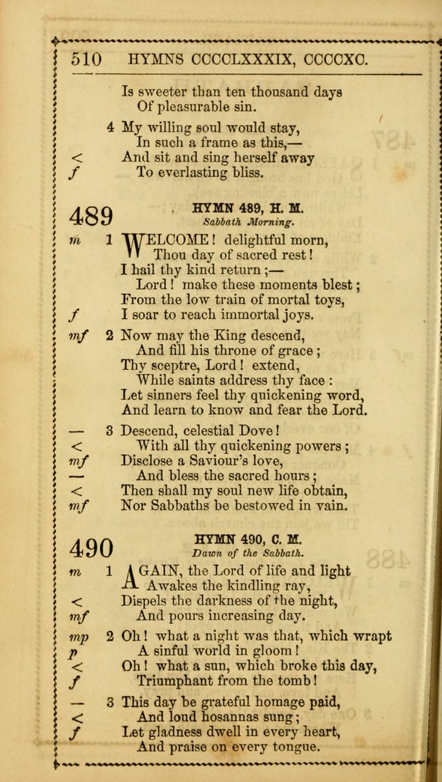 Church Psalmist: or, psalms and hymns, for the public, social and private use of Evangelical Christians. With Supplement. (53rd ed.) page 509