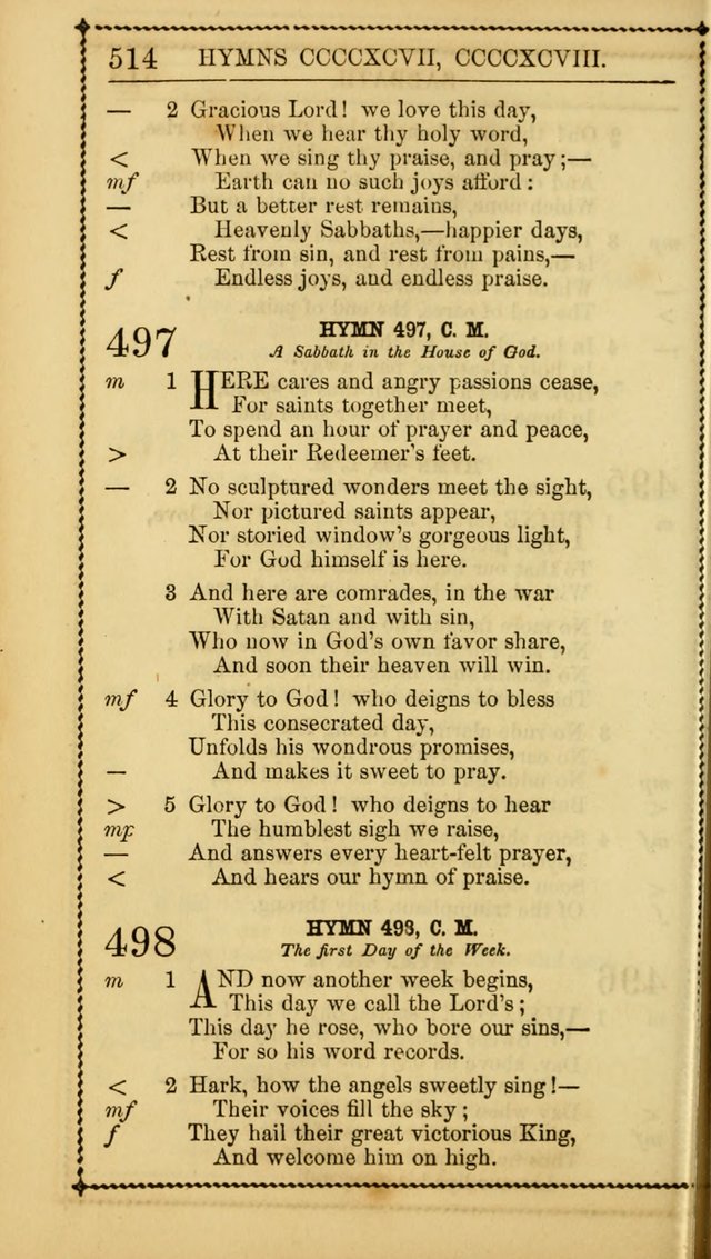 Church Psalmist: or, psalms and hymns, for the public, social and private use of Evangelical Christians. With Supplement. (53rd ed.) page 513