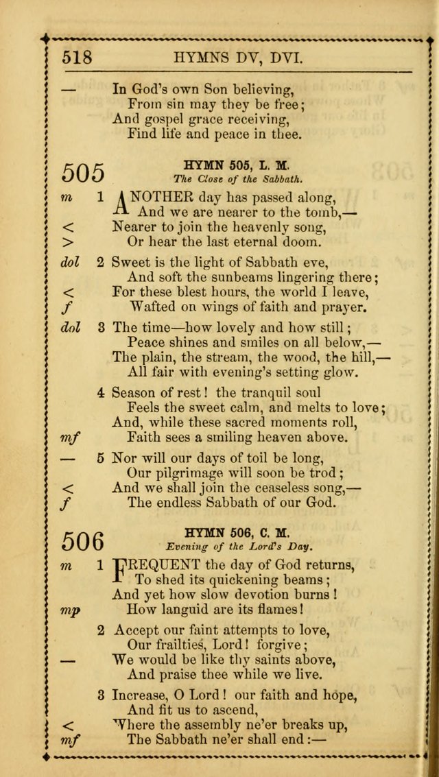 Church Psalmist: or, psalms and hymns, for the public, social and private use of Evangelical Christians. With Supplement. (53rd ed.) page 517