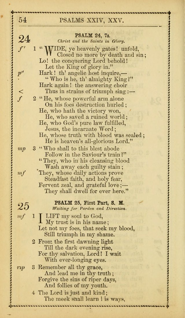 Church Psalmist: or, psalms and hymns, for the public, social and private use of Evangelical Christians. With Supplement. (53rd ed.) page 53