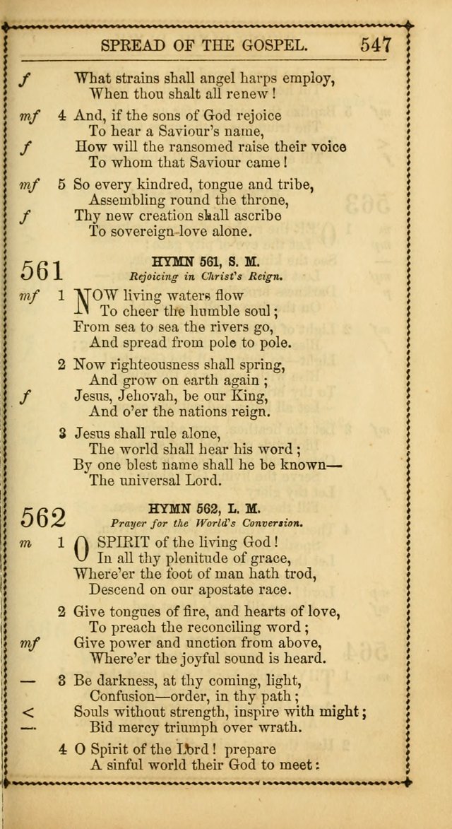 Church Psalmist: or, psalms and hymns, for the public, social and private use of Evangelical Christians. With Supplement. (53rd ed.) page 546