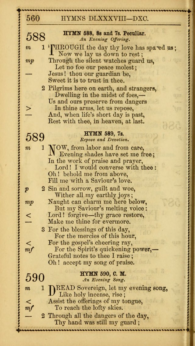 Church Psalmist: or, psalms and hymns, for the public, social and private use of Evangelical Christians. With Supplement. (53rd ed.) page 559