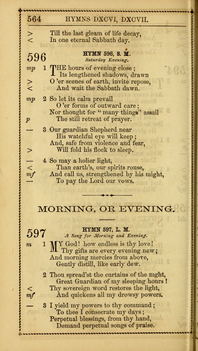 Church Psalmist: or, psalms and hymns, for the public, social and private use of Evangelical Christians. With Supplement. (53rd ed.) page 563