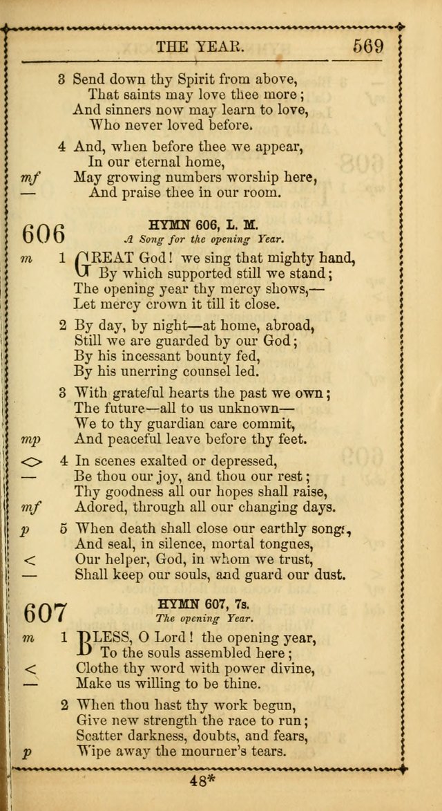 Church Psalmist: or, psalms and hymns, for the public, social and private use of Evangelical Christians. With Supplement. (53rd ed.) page 568