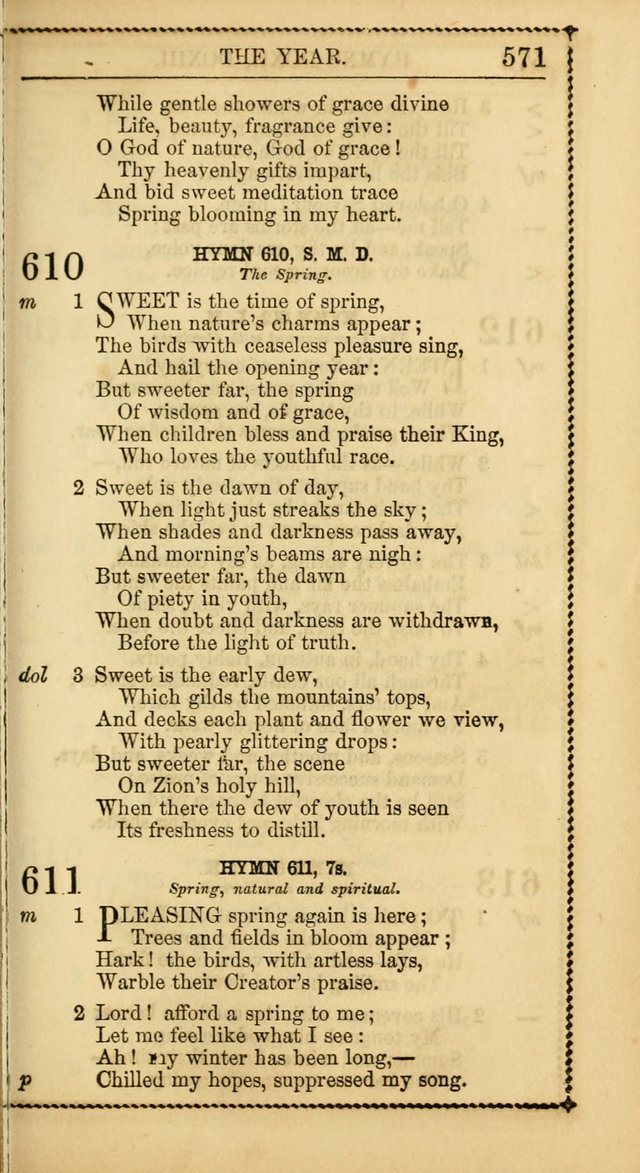 Church Psalmist: or, psalms and hymns, for the public, social and private use of Evangelical Christians. With Supplement. (53rd ed.) page 570