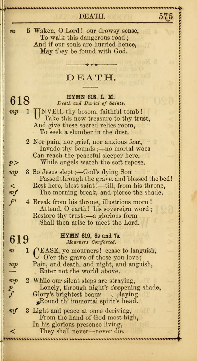 Church Psalmist: or, psalms and hymns, for the public, social and private use of Evangelical Christians. With Supplement. (53rd ed.) page 574