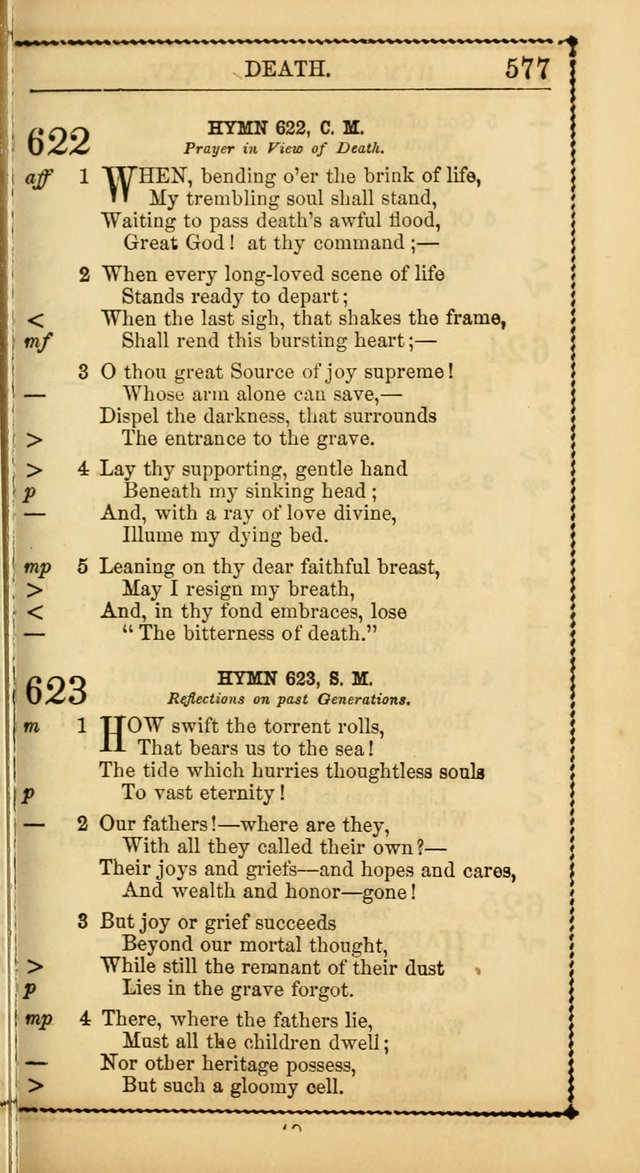 Church Psalmist: or, psalms and hymns, for the public, social and private use of Evangelical Christians. With Supplement. (53rd ed.) page 576