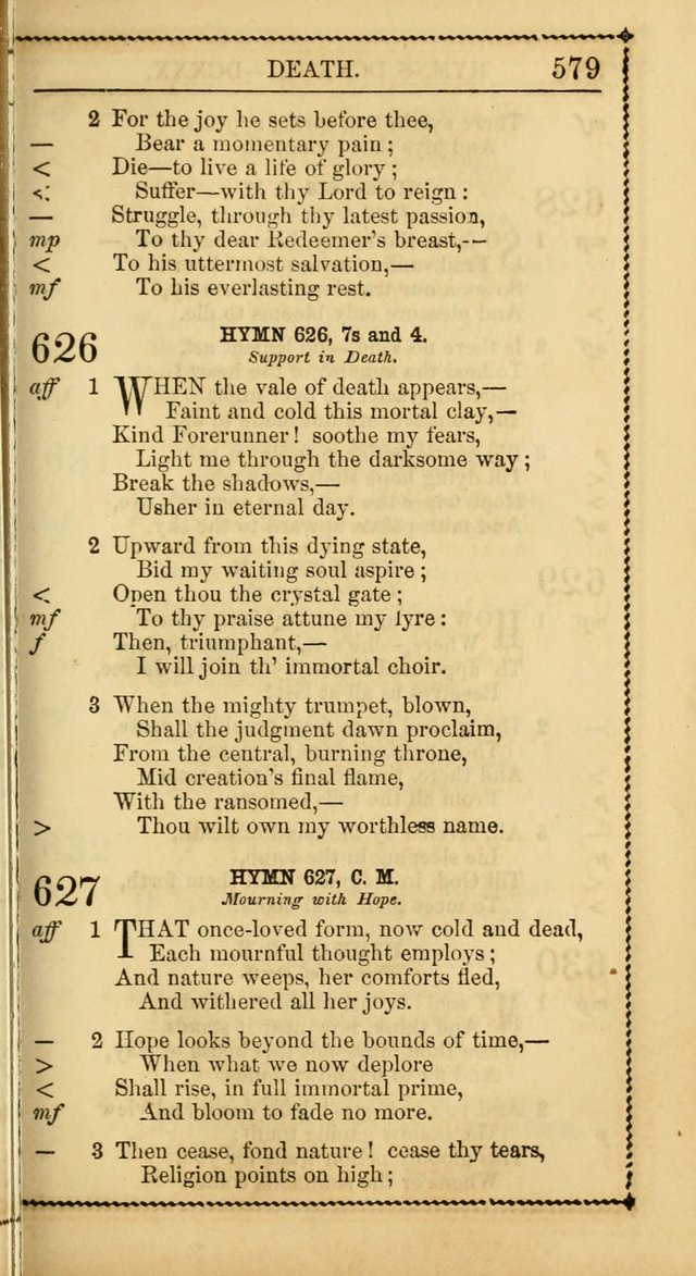 Church Psalmist: or, psalms and hymns, for the public, social and private use of Evangelical Christians. With Supplement. (53rd ed.) page 578