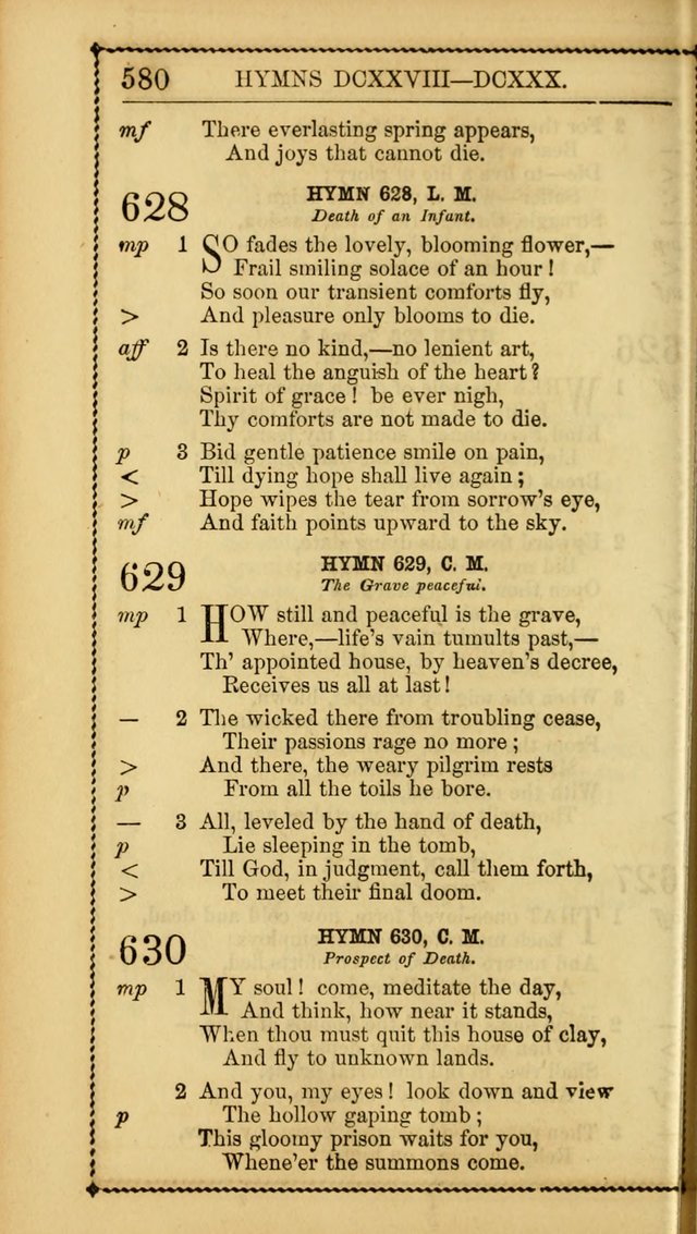 Church Psalmist: or, psalms and hymns, for the public, social and private use of Evangelical Christians. With Supplement. (53rd ed.) page 579