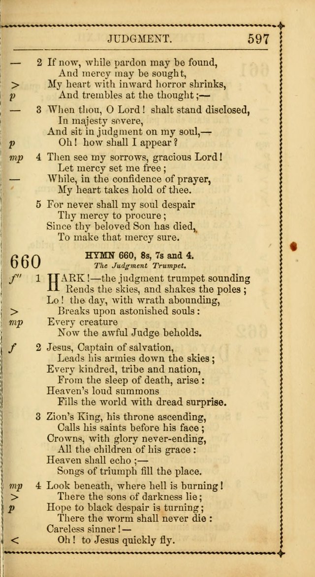 Church Psalmist: or, psalms and hymns, for the public, social and private use of Evangelical Christians. With Supplement. (53rd ed.) page 596