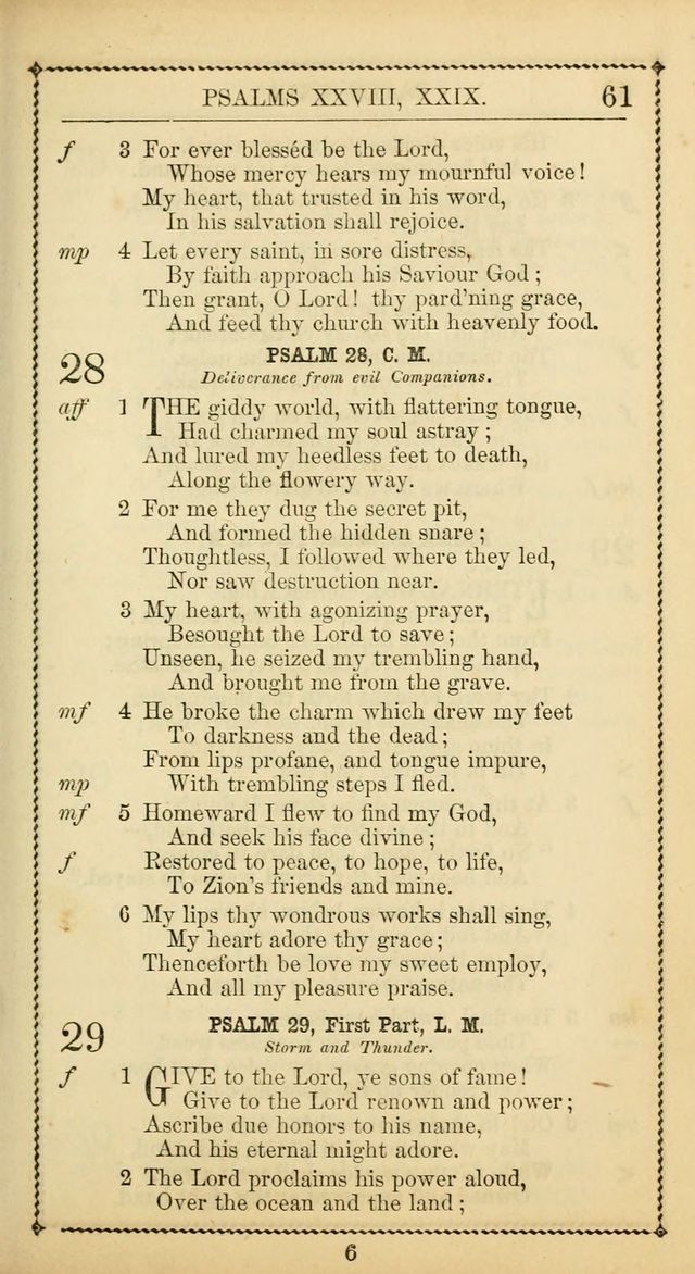 Church Psalmist: or, psalms and hymns, for the public, social and private use of Evangelical Christians. With Supplement. (53rd ed.) page 60