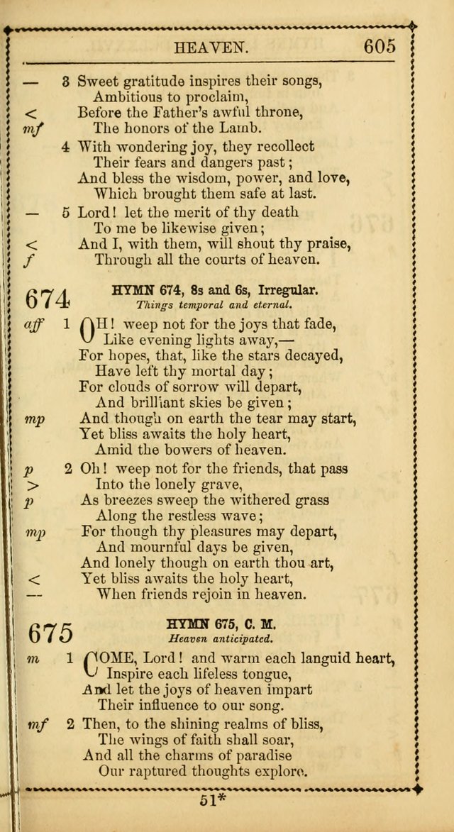 Church Psalmist: or, psalms and hymns, for the public, social and private use of Evangelical Christians. With Supplement. (53rd ed.) page 604