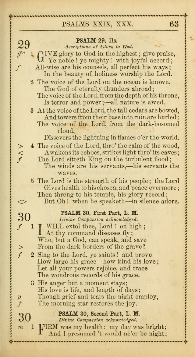 Church Psalmist: or, psalms and hymns, for the public, social and private use of Evangelical Christians. With Supplement. (53rd ed.) page 62