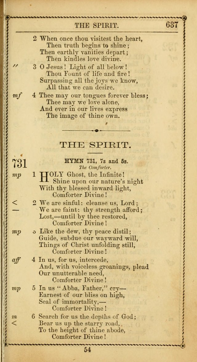 Church Psalmist: or, psalms and hymns, for the public, social and private use of Evangelical Christians. With Supplement. (53rd ed.) page 636