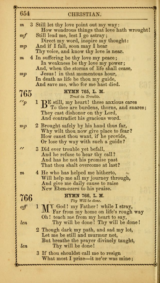 Church Psalmist: or, psalms and hymns, for the public, social and private use of Evangelical Christians. With Supplement. (53rd ed.) page 653