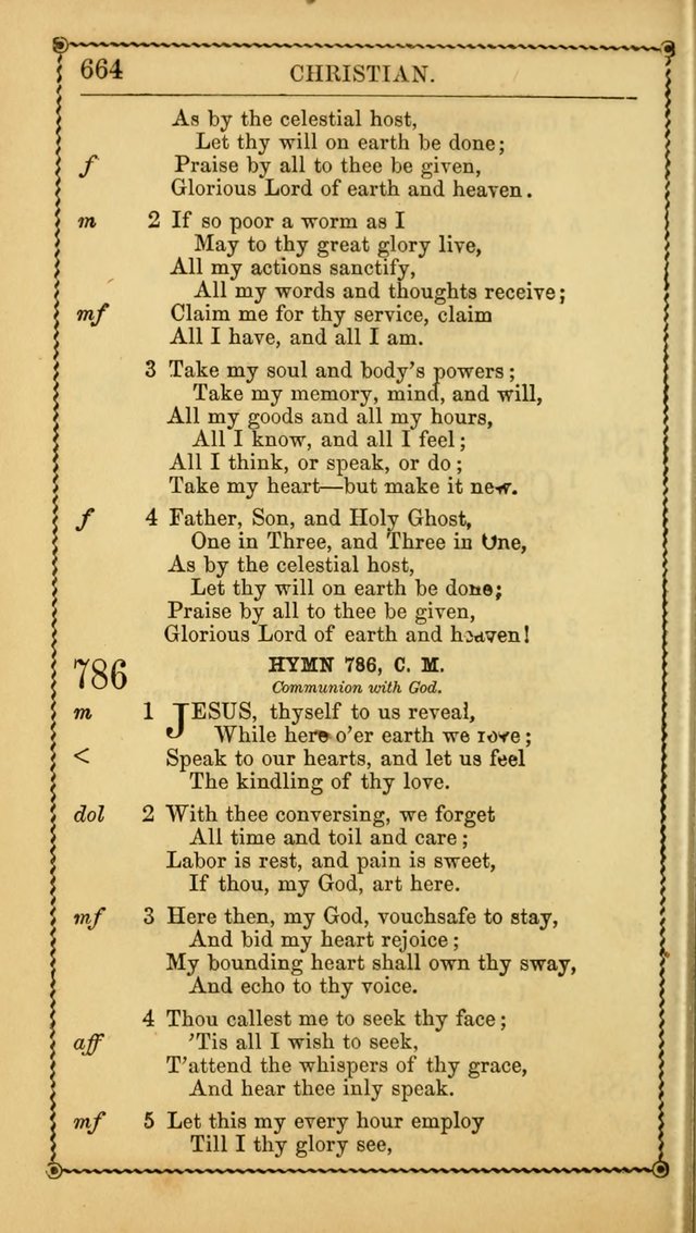 Church Psalmist: or, psalms and hymns, for the public, social and private use of Evangelical Christians. With Supplement. (53rd ed.) page 663