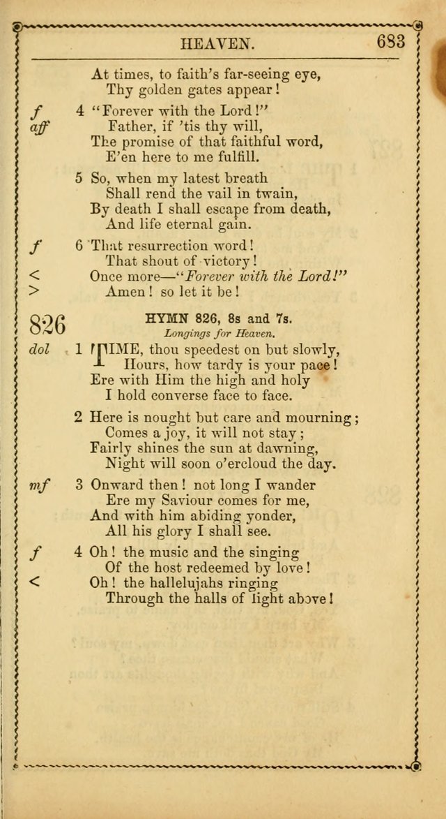 Church Psalmist: or, psalms and hymns, for the public, social and private use of Evangelical Christians. With Supplement. (53rd ed.) page 682