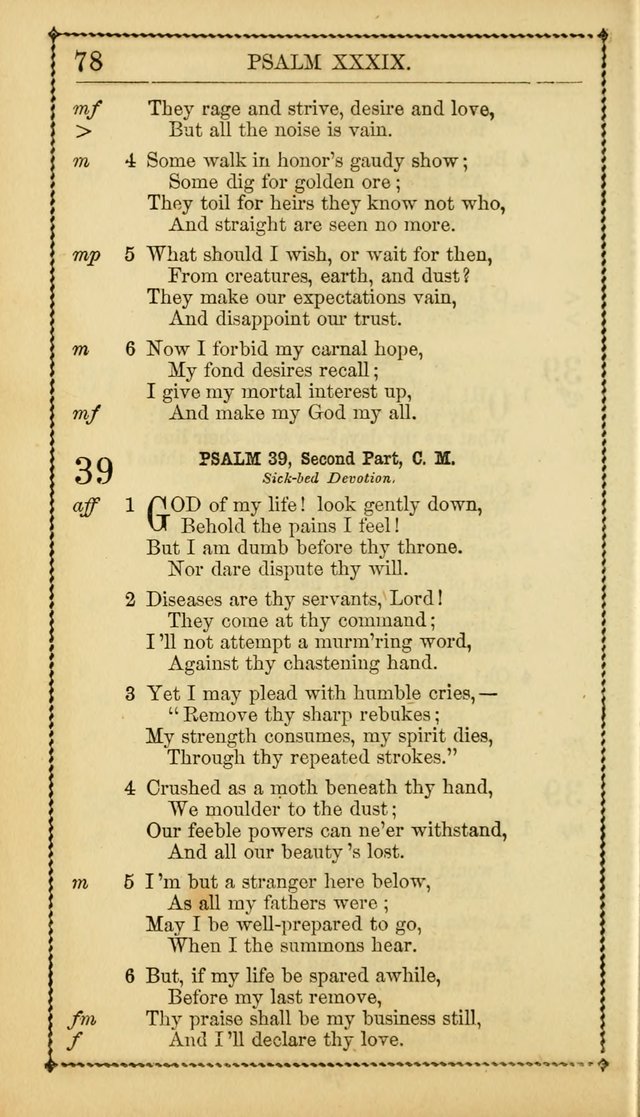 Church Psalmist: or, psalms and hymns, for the public, social and private use of Evangelical Christians. With Supplement. (53rd ed.) page 77