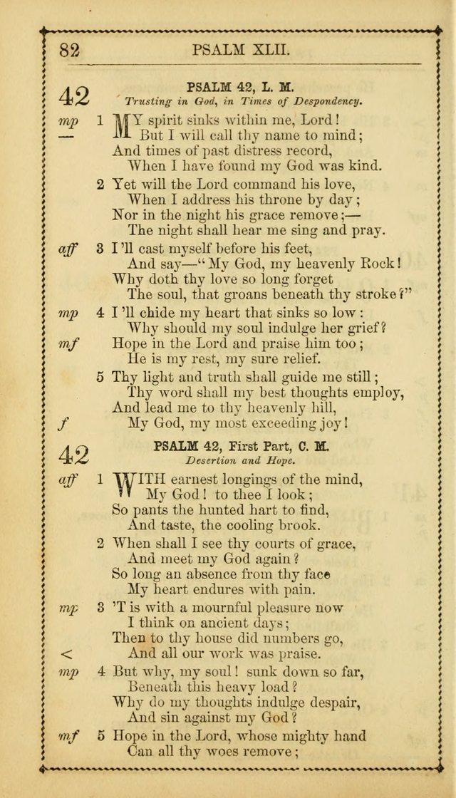 Church Psalmist: or, psalms and hymns, for the public, social and private use of Evangelical Christians. With Supplement. (53rd ed.) page 81