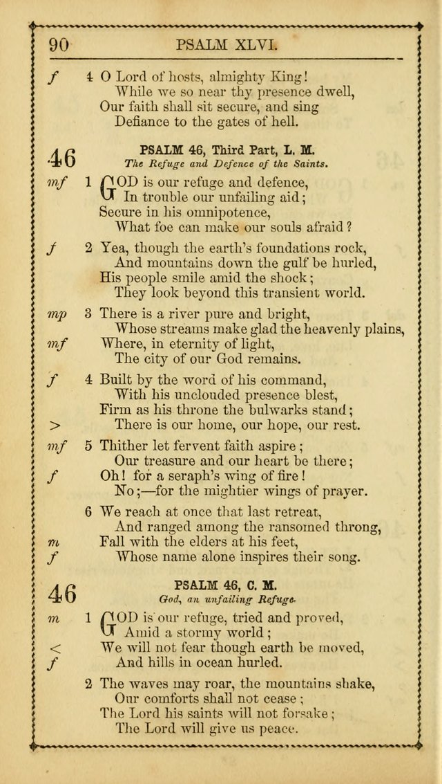 Church Psalmist: or, psalms and hymns, for the public, social and private use of Evangelical Christians. With Supplement. (53rd ed.) page 89