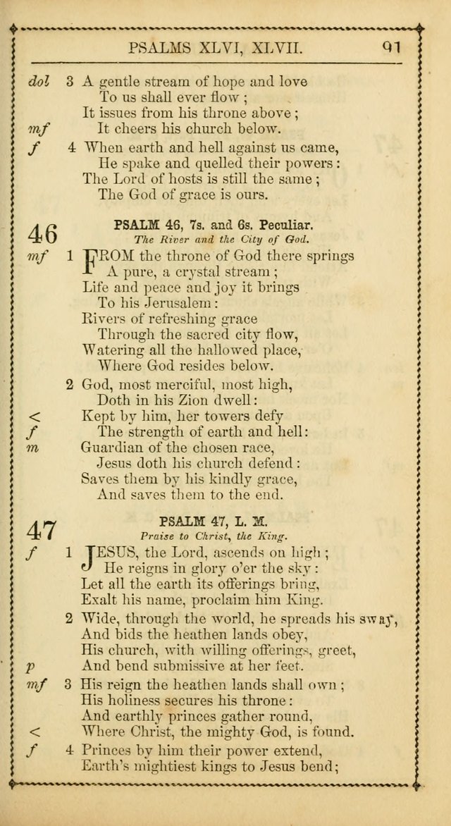 Church Psalmist: or, psalms and hymns, for the public, social and private use of Evangelical Christians. With Supplement. (53rd ed.) page 90