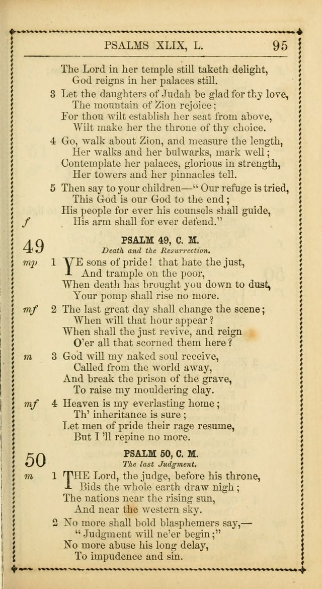 Church Psalmist: or, psalms and hymns, for the public, social and private use of Evangelical Christians. With Supplement. (53rd ed.) page 94