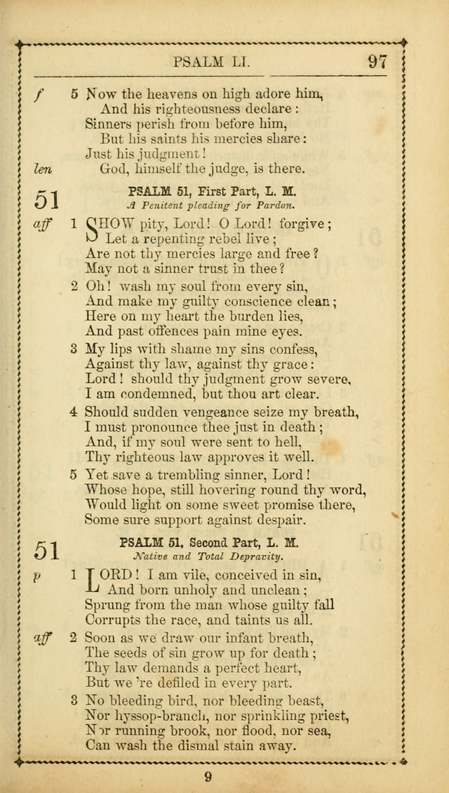 Church Psalmist: or Psalms and Hymns Designed for the Public, Social, and  Private Use of Evangelical Christians ... with Supplement.  53rd ed. page 100