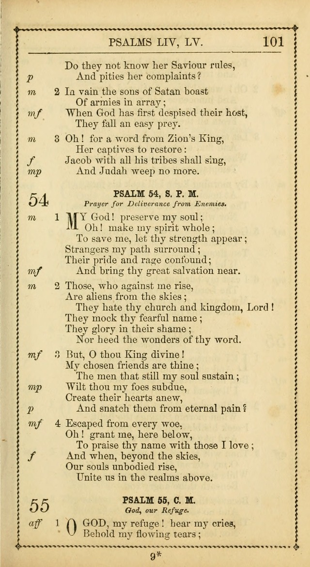 Church Psalmist: or Psalms and Hymns Designed for the Public, Social, and  Private Use of Evangelical Christians ... with Supplement.  53rd ed. page 104