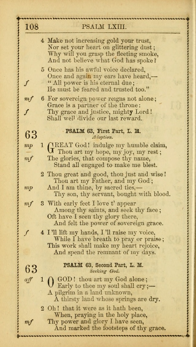 Church Psalmist: or Psalms and Hymns Designed for the Public, Social, and  Private Use of Evangelical Christians ... with Supplement.  53rd ed. page 111