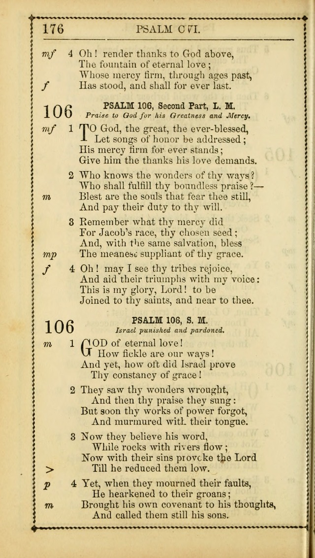 Church Psalmist: or Psalms and Hymns Designed for the Public, Social, and  Private Use of Evangelical Christians ... with Supplement.  53rd ed. page 179