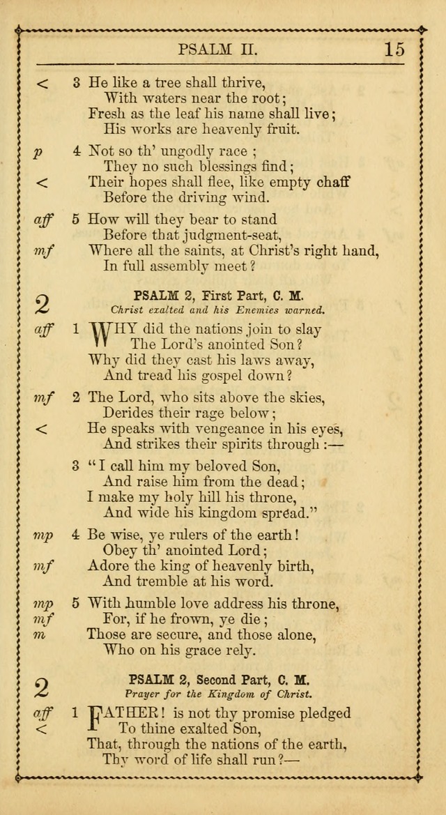 Church Psalmist: or Psalms and Hymns Designed for the Public, Social, and  Private Use of Evangelical Christians ... with Supplement.  53rd ed. page 18