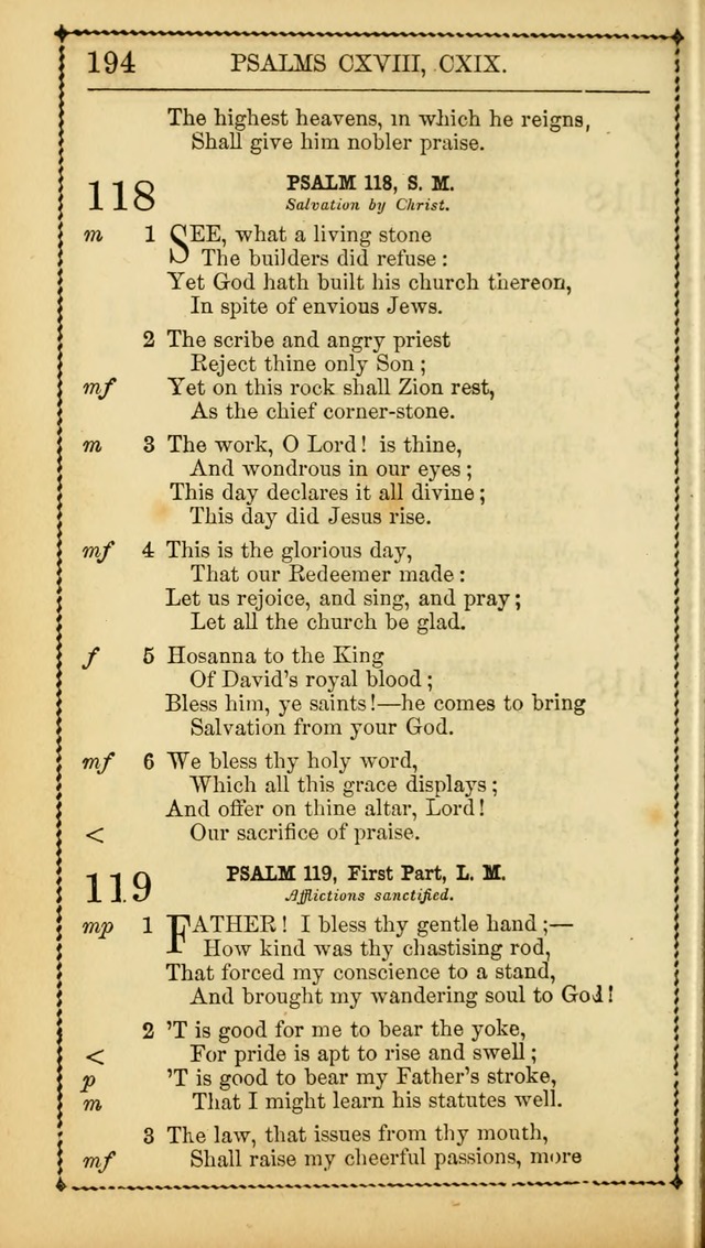 Church Psalmist: or Psalms and Hymns Designed for the Public, Social, and  Private Use of Evangelical Christians ... with Supplement.  53rd ed. page 197