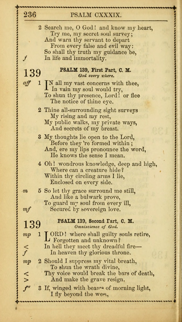 Church Psalmist: or Psalms and Hymns Designed for the Public, Social, and  Private Use of Evangelical Christians ... with Supplement.  53rd ed. page 239