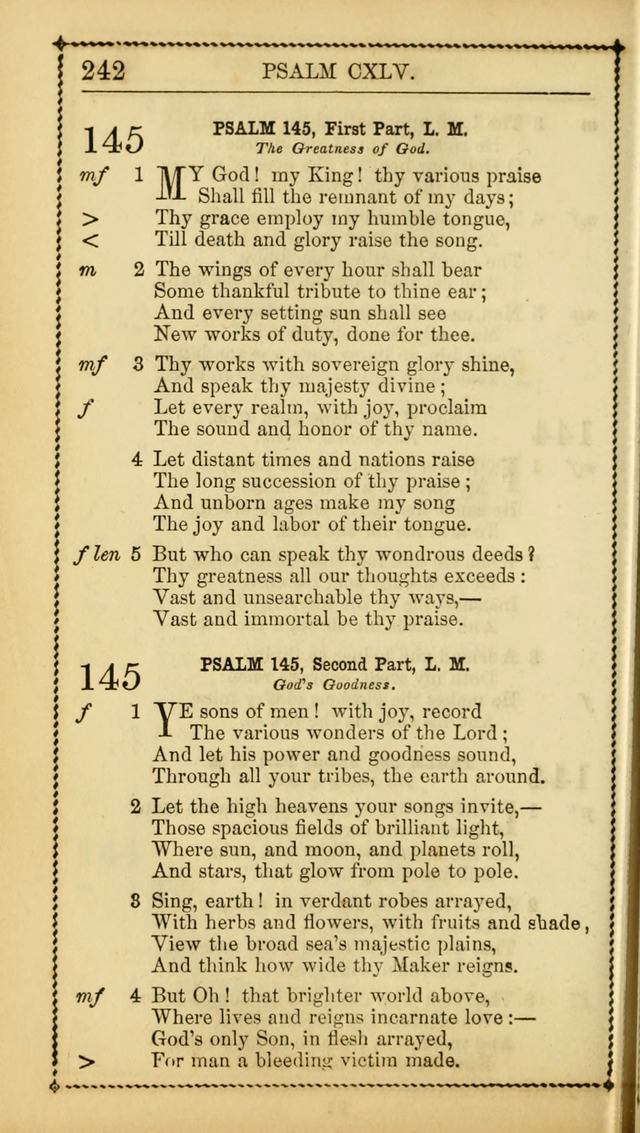 Church Psalmist: or Psalms and Hymns Designed for the Public, Social, and  Private Use of Evangelical Christians ... with Supplement.  53rd ed. page 245