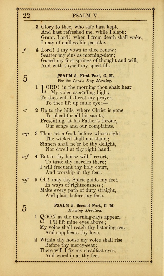 Church Psalmist: or Psalms and Hymns Designed for the Public, Social, and  Private Use of Evangelical Christians ... with Supplement.  53rd ed. page 25