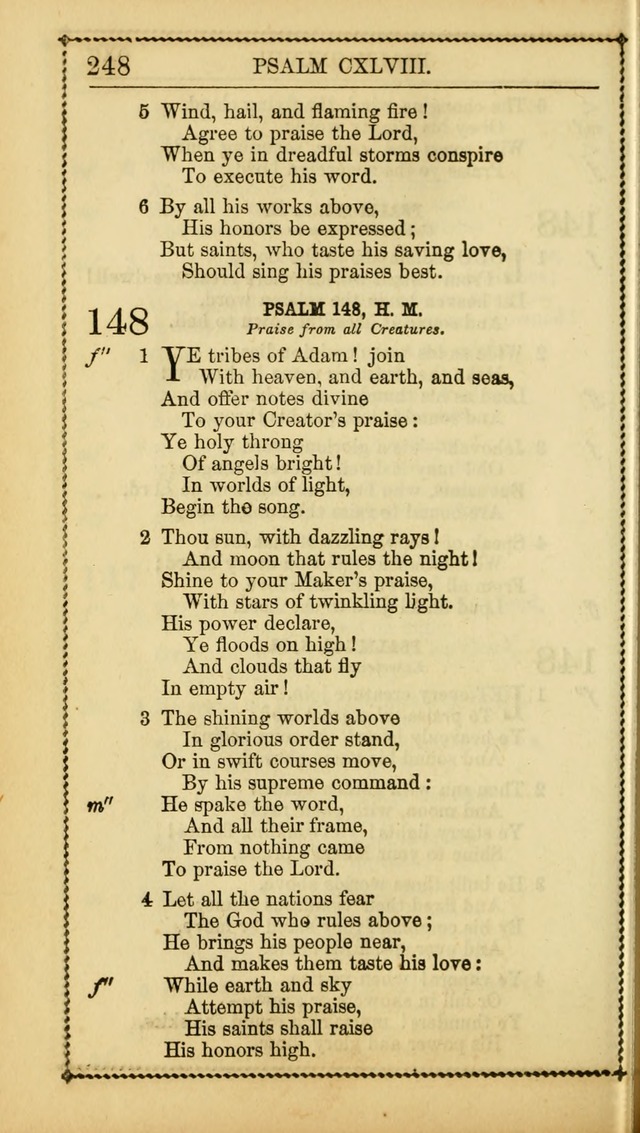 Church Psalmist: or Psalms and Hymns Designed for the Public, Social, and  Private Use of Evangelical Christians ... with Supplement.  53rd ed. page 251