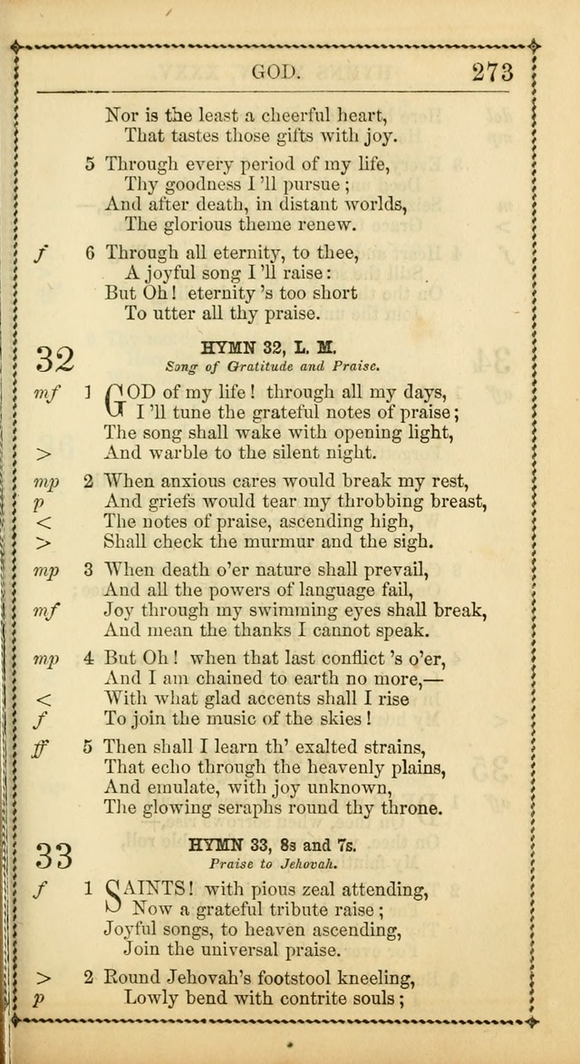 Church Psalmist: or Psalms and Hymns Designed for the Public, Social, and  Private Use of Evangelical Christians ... with Supplement.  53rd ed. page 276