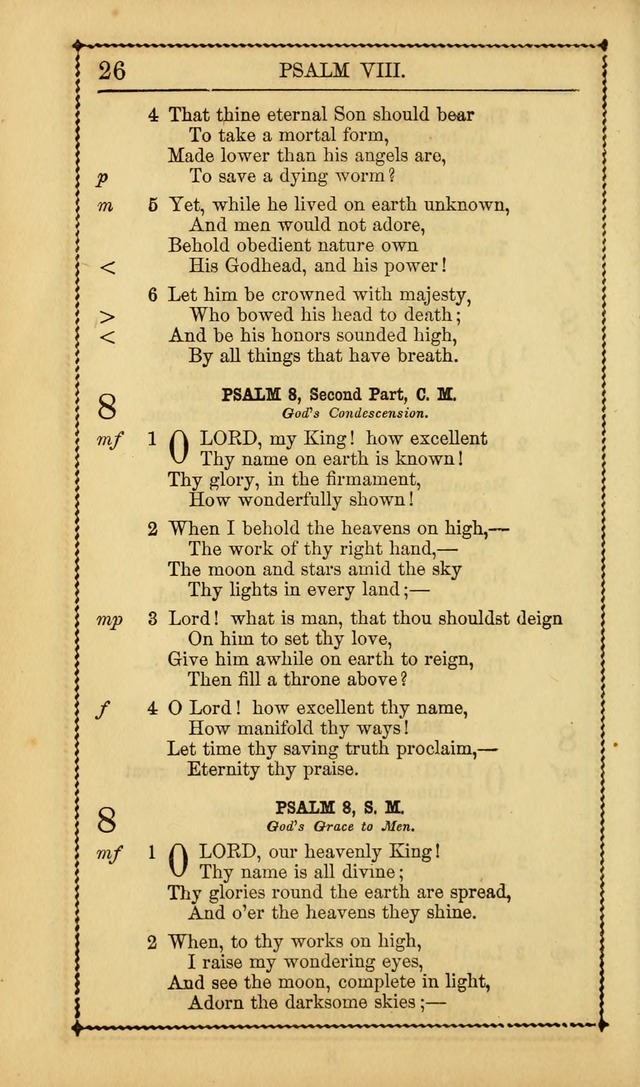 Church Psalmist: or Psalms and Hymns Designed for the Public, Social, and  Private Use of Evangelical Christians ... with Supplement.  53rd ed. page 29