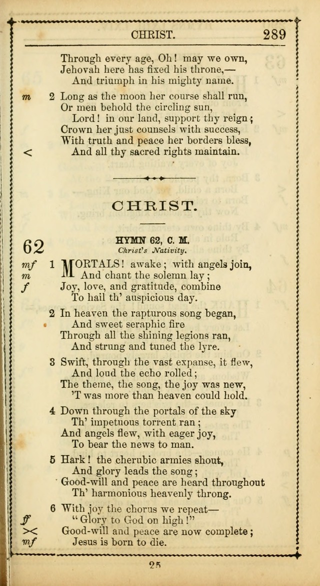 Church Psalmist: or Psalms and Hymns Designed for the Public, Social, and  Private Use of Evangelical Christians ... with Supplement.  53rd ed. page 292