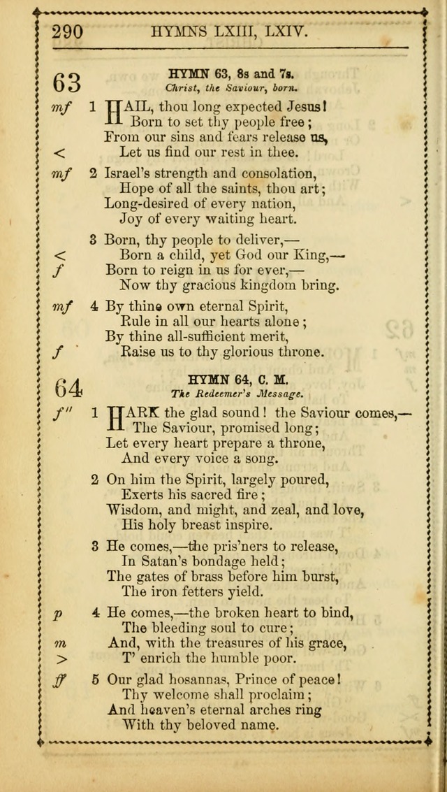 Church Psalmist: or Psalms and Hymns Designed for the Public, Social, and  Private Use of Evangelical Christians ... with Supplement.  53rd ed. page 293