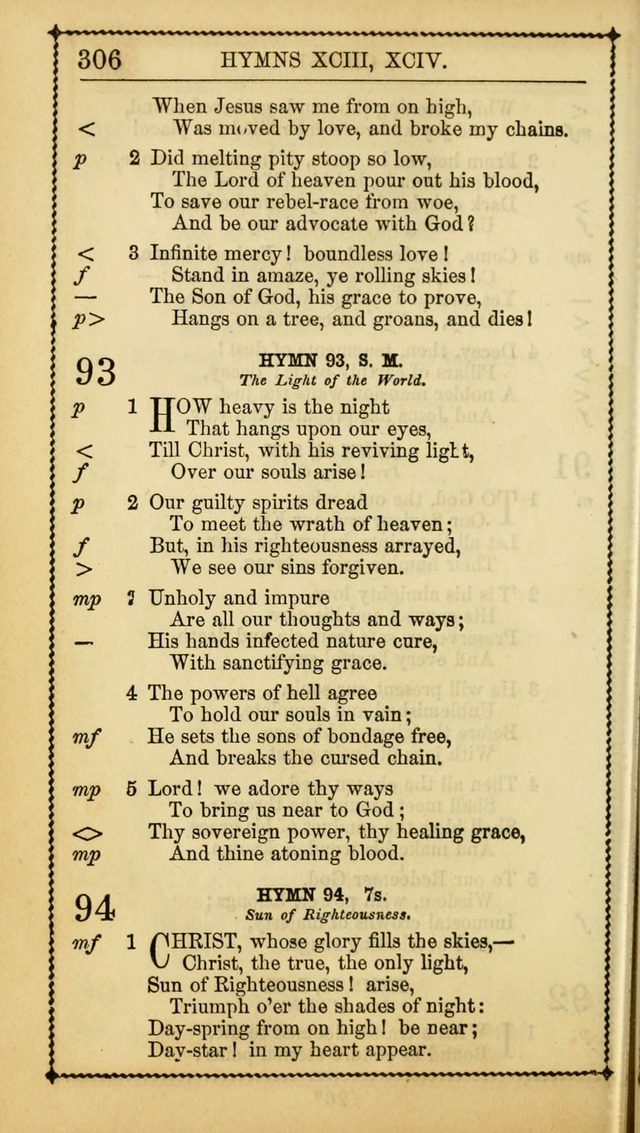 Church Psalmist: or Psalms and Hymns Designed for the Public, Social, and  Private Use of Evangelical Christians ... with Supplement.  53rd ed. page 309