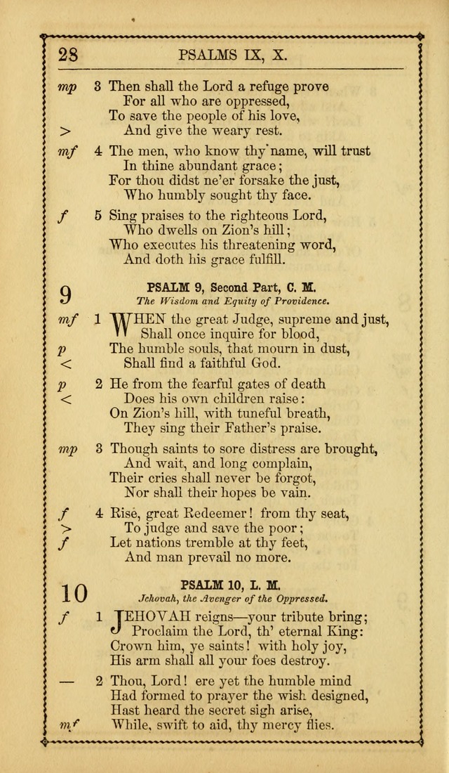 Church Psalmist: or Psalms and Hymns Designed for the Public, Social, and  Private Use of Evangelical Christians ... with Supplement.  53rd ed. page 31