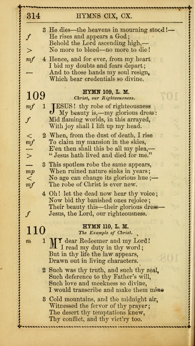 Church Psalmist: or Psalms and Hymns Designed for the Public, Social, and  Private Use of Evangelical Christians ... with Supplement.  53rd ed. page 317