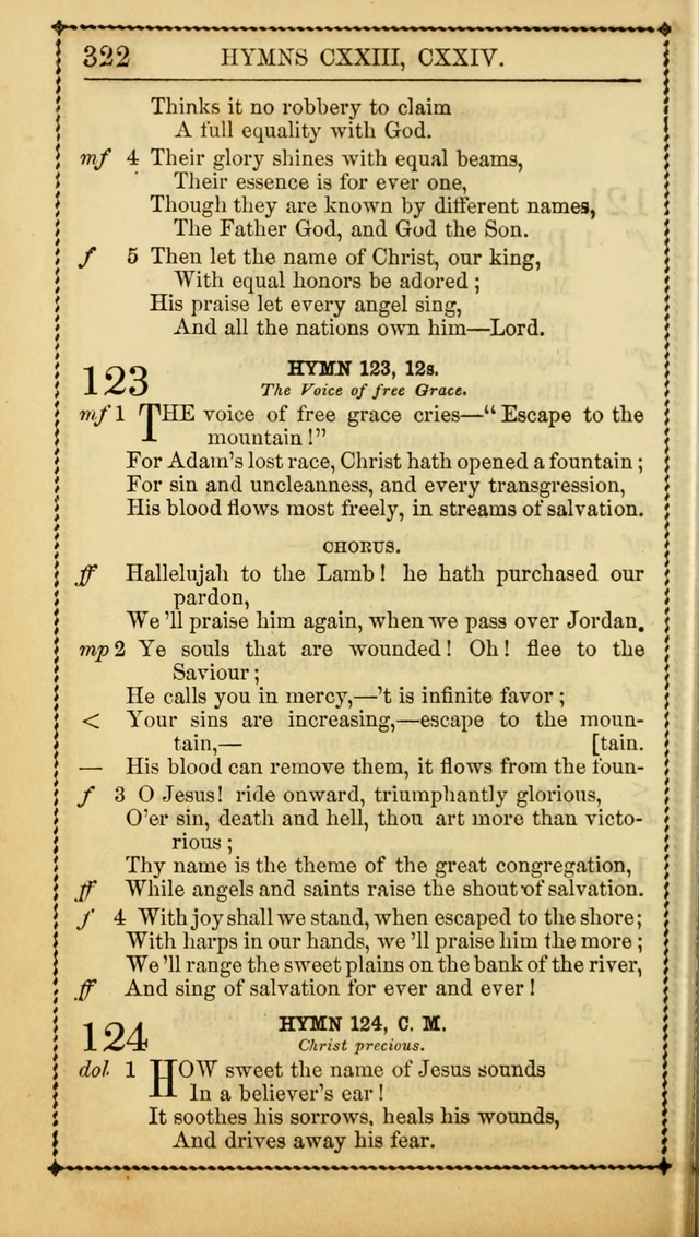 Church Psalmist: or Psalms and Hymns Designed for the Public, Social, and  Private Use of Evangelical Christians ... with Supplement.  53rd ed. page 325