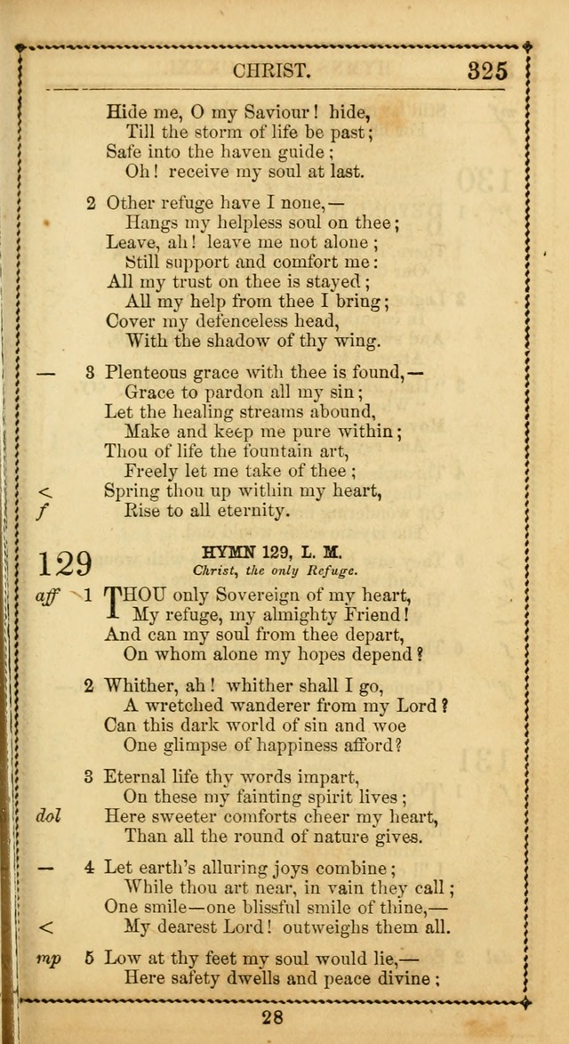 Church Psalmist: or Psalms and Hymns Designed for the Public, Social, and  Private Use of Evangelical Christians ... with Supplement.  53rd ed. page 328