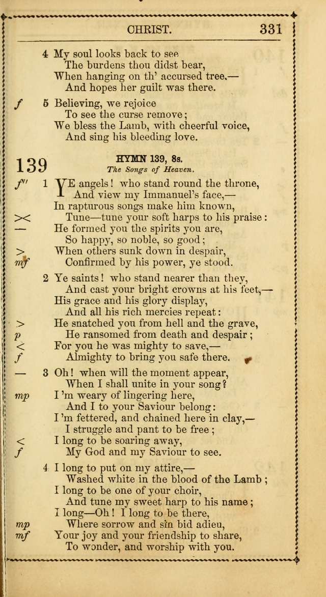 Church Psalmist: or Psalms and Hymns Designed for the Public, Social, and  Private Use of Evangelical Christians ... with Supplement.  53rd ed. page 334